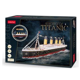 Cubic Fun L521H Led Işıklı Titanic 3D Puzzle