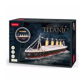 Cubic Fun L521H Led Işıklı Titanic 3D Puzzle