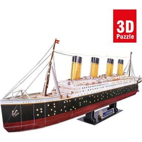 Cubic Fun L521H Led Işıklı Titanic 3D Puzzle