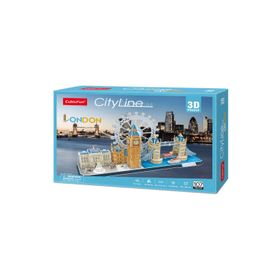 Cubic Fun MC253H City Line London İngiltere 107 Parça 3D Puzzle