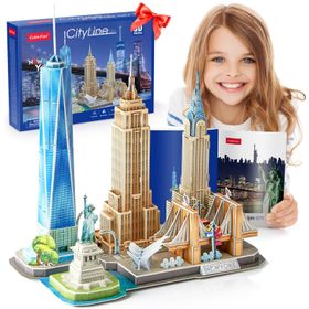Cubic Fun MC255H City Line New York 3D Puzzle