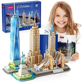 Cubic Fun MC255H City Line New York 3D Puzzle