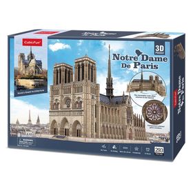 Cubic Fun MC260H Notre Dame De Paris Fransa 293 Parça 3D Puzzle