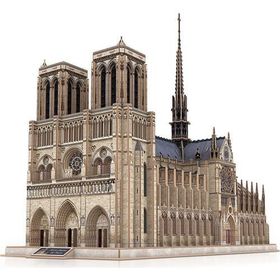 Cubic Fun MC260H Notre Dame De Paris Fransa 293 Parça 3D Puzzle