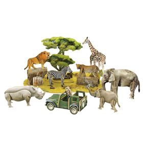 Cubic Fun National Geographic Kids 3d Afrika Yaban Hayatı Puzzle
