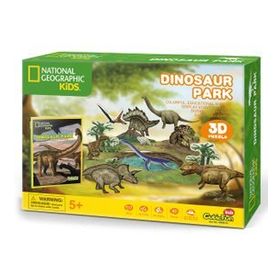 Cubic Fun National Geographic Kids 3d Dinozor Parkı Puzzle