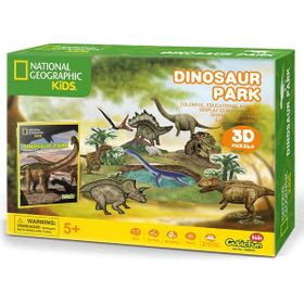 Cubic Fun National Geographic Kids 3d Dinozor Parkı Puzzle