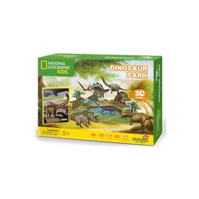 Cubic Fun National Geographic Kids 3d Dinozor Parkı Puzzle