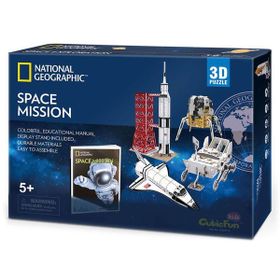Cubic Fun National Geographic Kids 3d Space Mission Puzzle