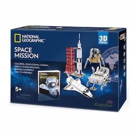 Cubic Fun National Geographic Kids 3d Space Mission Puzzle
