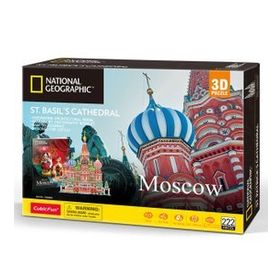 Cubic Fun National Geographic Saint Basil 224 Katedrali 3d Puzzle