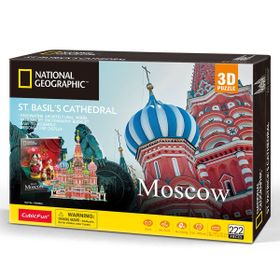 Cubic Fun National Geographic Saint Basil 224 Katedrali 3d Puzzle