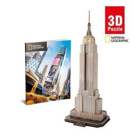Cubic Fun National Geographic Serisi 3D Empire State Binası Puzzle