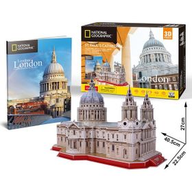 Cubic Fun National Geographic Serisi Aziz Paul Katedrali 3D Puzzle