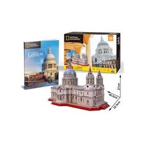 Cubic Fun National Geographic Serisi Aziz Paul Katedrali 3D Puzzle