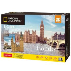 Cubic Fun National Geographic Serisi Big Ben 3d Puzzle