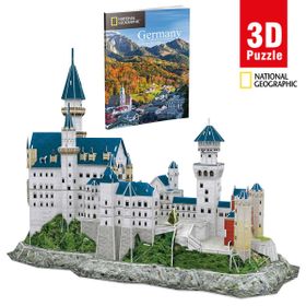 Cubic Fun National Geographic Serisi Neuschwanstein Kalesi 3D Puzzle