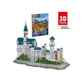 Cubic Fun National Geographic Serisi Neuschwanstein Kalesi 3D Puzzle
