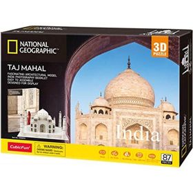 Cubic Fun National Geographic Serisi Taj Mahal 3d Puzzle