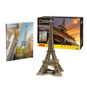 Cubic Fun Paris 3d 115 Parça Led Işıklı Puzzle