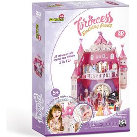 Cubic Fun Prenses Doğumgünü Şatosu 3d Puzzle