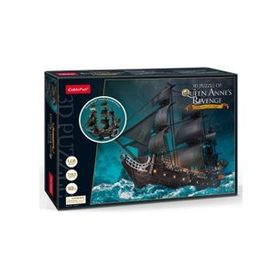 Cubic Fun Queen Anne's Revenge 3d 293 Parça Led Işıklı Puzzle