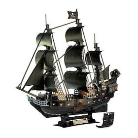 Cubic Fun Queen Anne's Revenge 3d 293 Parça Led Işıklı Puzzle