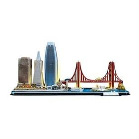 Cubic Fun San Francisco 3d 90 Parça Led Işıklı Puzzle