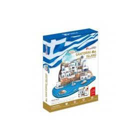 Cubic Fun Santorini Adası 3D 129 Parça Puzzle
