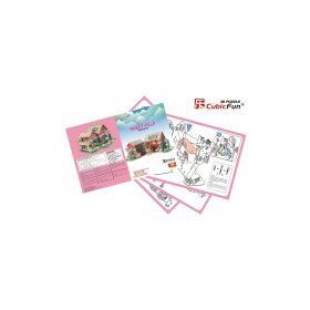 Cubic Fun Sevimli Villa Bebek Evi 84 Parça Puzzle