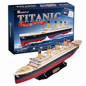 Cubic Fun Titanic Gemisi 113 Parça 3D Puzzle