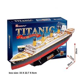 Cubic Fun Titanic Gemisi 113 Parça 3D Puzzle