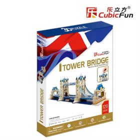 Cubic Fun Tower Bridge İngiltere 120 Parça 3D Puzzle