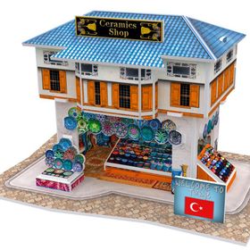 Cubic Fun Türk Seramik Mağazası 25 Parça Puzzle
