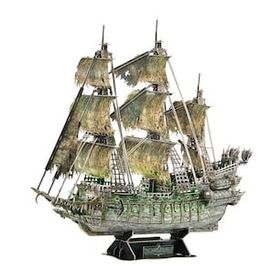 Cubic Fun Uçan Hollandalı Korsan Gemisi 3d 360 Parça Led Iş Puzzle