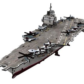 Cubic Fun USS Enterprise Uçak Gemisi 121 Parça 3D Puzzle