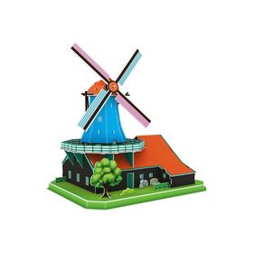 Cubic Fun Yel Değirmeni - Hollanda 71 Parça 3D Puzzle