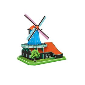 Cubic Fun Yel Değirmeni - Hollanda 71 Parça 3D Puzzle