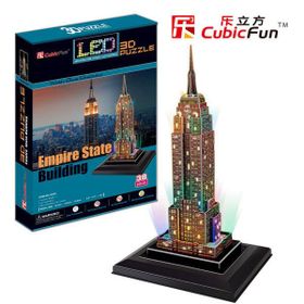 Cubicfun 3D Puzzle 39 Parça Empire State Binası