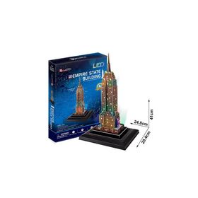 Cubicfun 3D Puzzle 39 Parça Empire State Binası