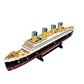 Cubicfun 3D Titanic Küçük T4012H Puzzle