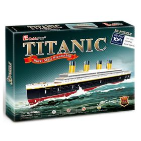 Cubicfun 3D Titanic Küçük T4012H Puzzle