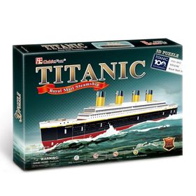 Cubicfun 3D Titanic Küçük T4012H Puzzle
