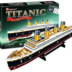 Cubicfun 3D Titanic Küçük T4012H Puzzle