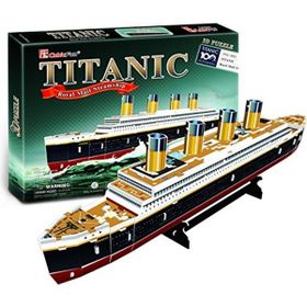 Cubicfun 3D Titanic Küçük T4012H Puzzle