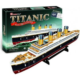 Cubicfun 3D Titanic Küçük T4012H Puzzle
