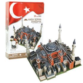 Cubicfun Ayasofya Camii 225 Parça 3D Puzzle