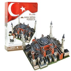 Cubicfun Ayasofya Camii 225 Parça 3D Puzzle