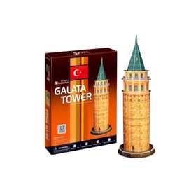Cubicfun C098H Galata Kulesi 3D Puzzle