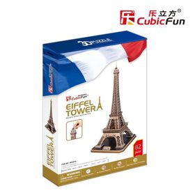 CubicFun Eiffel Kulesi 82 Parça 3D Puzzle